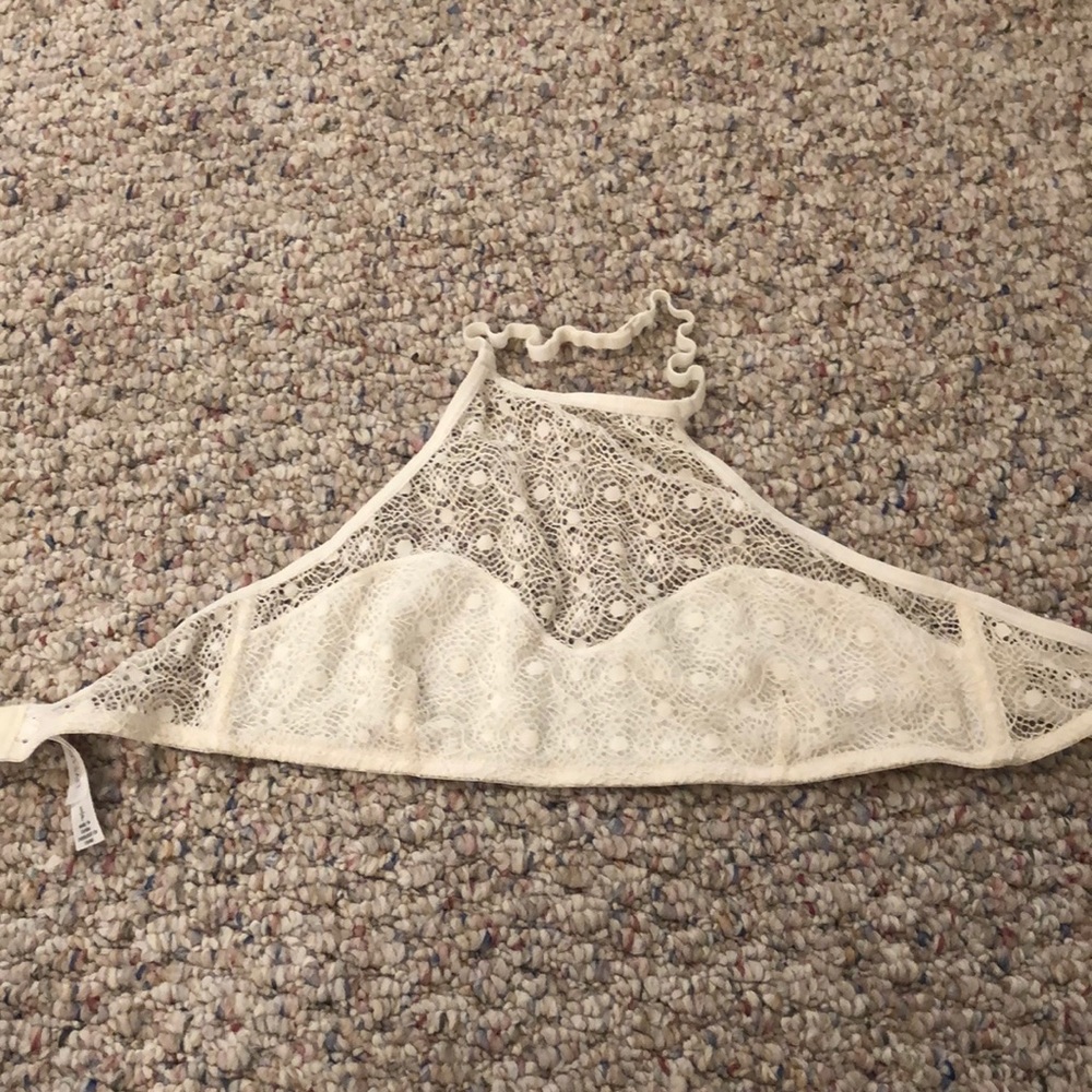 High neck bralette worn once